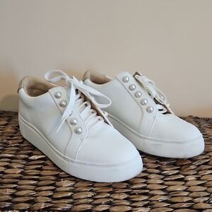 White Leather Alex Marie Sneakers
